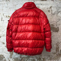 Moncler Maire Giubbotto Red Puffer Jacket Sz L (4)