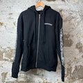 Chrome Hearts Aspen Black Thermal Zip Up Hoodie Sz M