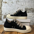 Rick Owens Jumbo Lace Black Milk Sneaker Sz 11 (44)