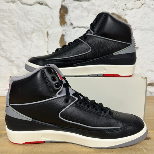 Air Jordan 2 Black Cement Sz 10.5 DS
