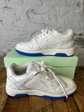 Off White Out Office White Blue Sneaker Sz 7 (40)