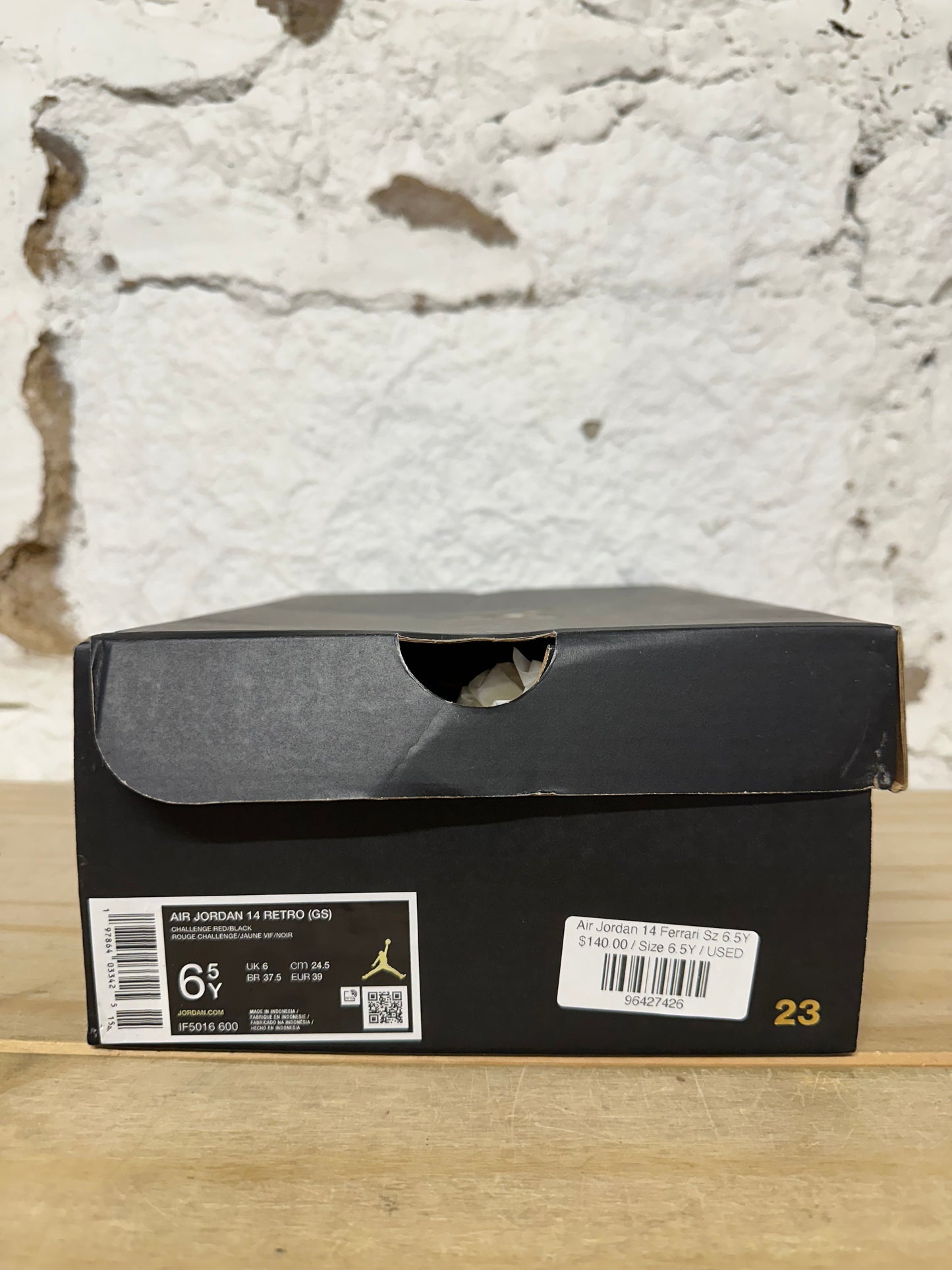 Air Jordan 14 Ferrari Sz 6.5Y
