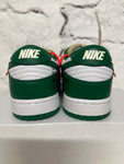 Nike Dunk Low Off White Pine Green Sz 9