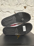 Air Jordan 1 Mid White Black Red Sz 11.5 DS