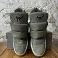 Giuseppe Zanotti High Kid Cudi Glitter Puffy Strap Sneaker Sz 8 (41)