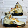 Air Jordan 5 Off White Sail Sz 7