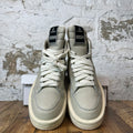 Rick Owens High TURBOWPN Grey Cream Sneaker Sz 9