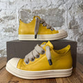 Rick Owens Jumbo Lace Lemon Milk Sneaker Sz 8.5 (41.5)
