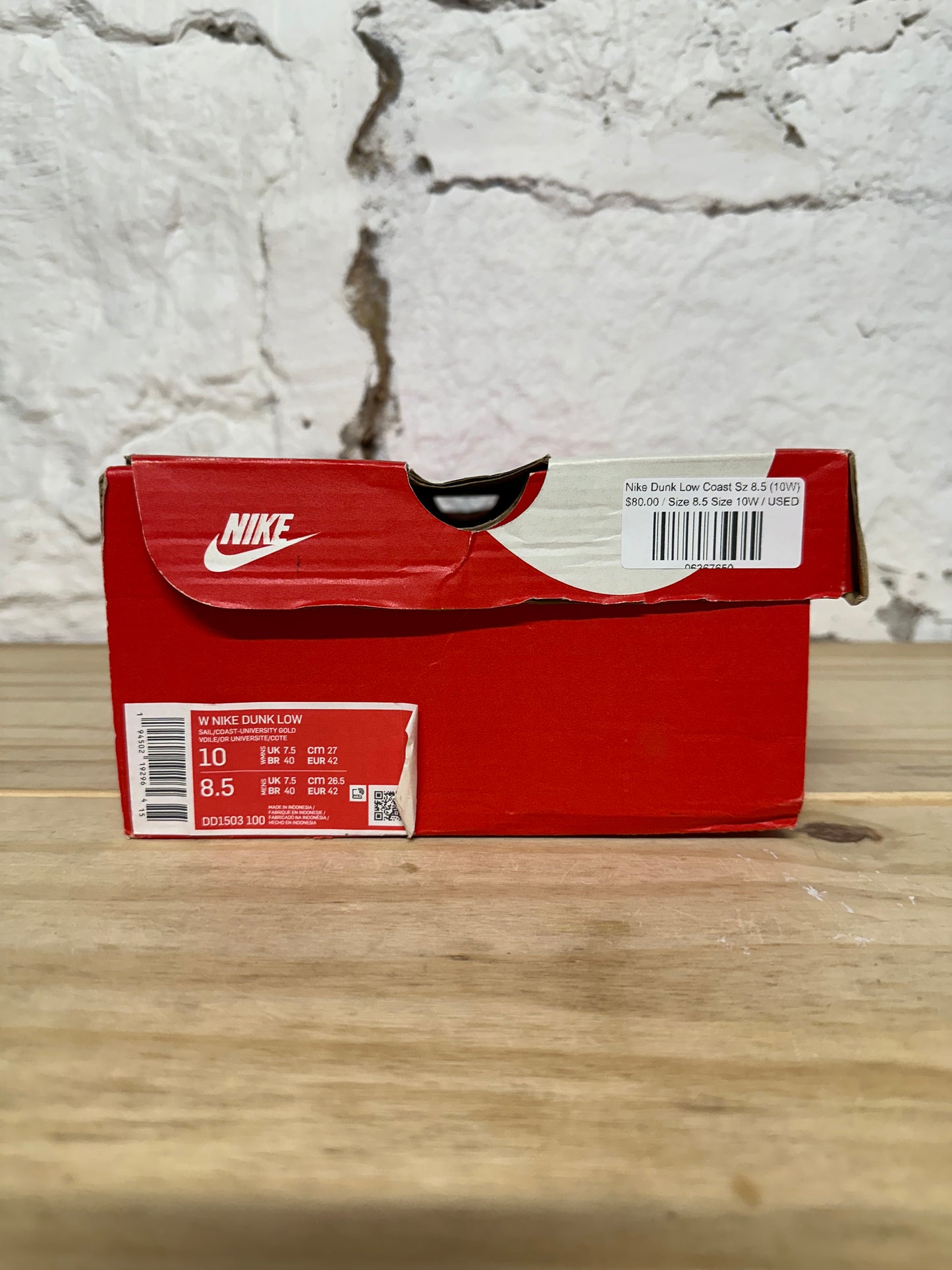 Nike Dunk Low Coast Sz 8.5 (10W)