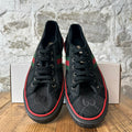 Gucci Tennis 1977 Black GG Monogram Sneaker Sz 8