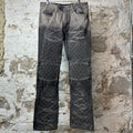 Who Decides War Moto Grey Denim Jeans Sz 32
