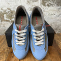 Prada Americas Cup Blue Rubber Grey Sneaker Sz 8 (41)