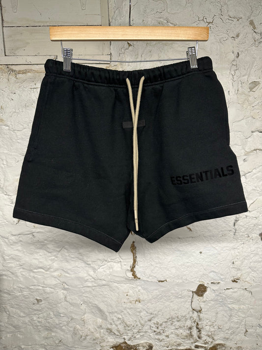 Fear of God Essentials Black Shorts Sz S