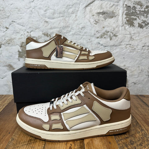 Amiri Tan Skeleton Brown White Sneaker Sz 10 (43)