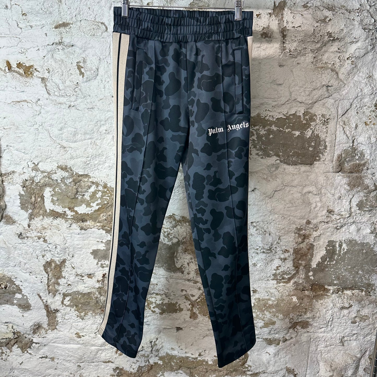 Palm Angels Grey Camo Track Pants Sz S