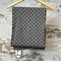 Louis Vuitton Grey Damier Scarf