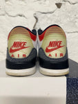 Air Jordan 3 Fire Red Denim Sz 12