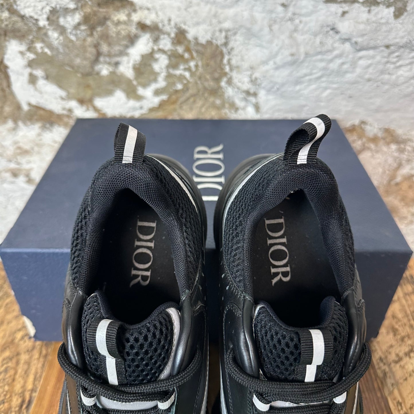 Dior B22 Triple Black Sneaker Sz 9 (42)