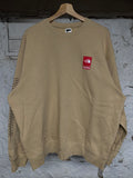 Supreme North Face Tan Crewneck Sz L