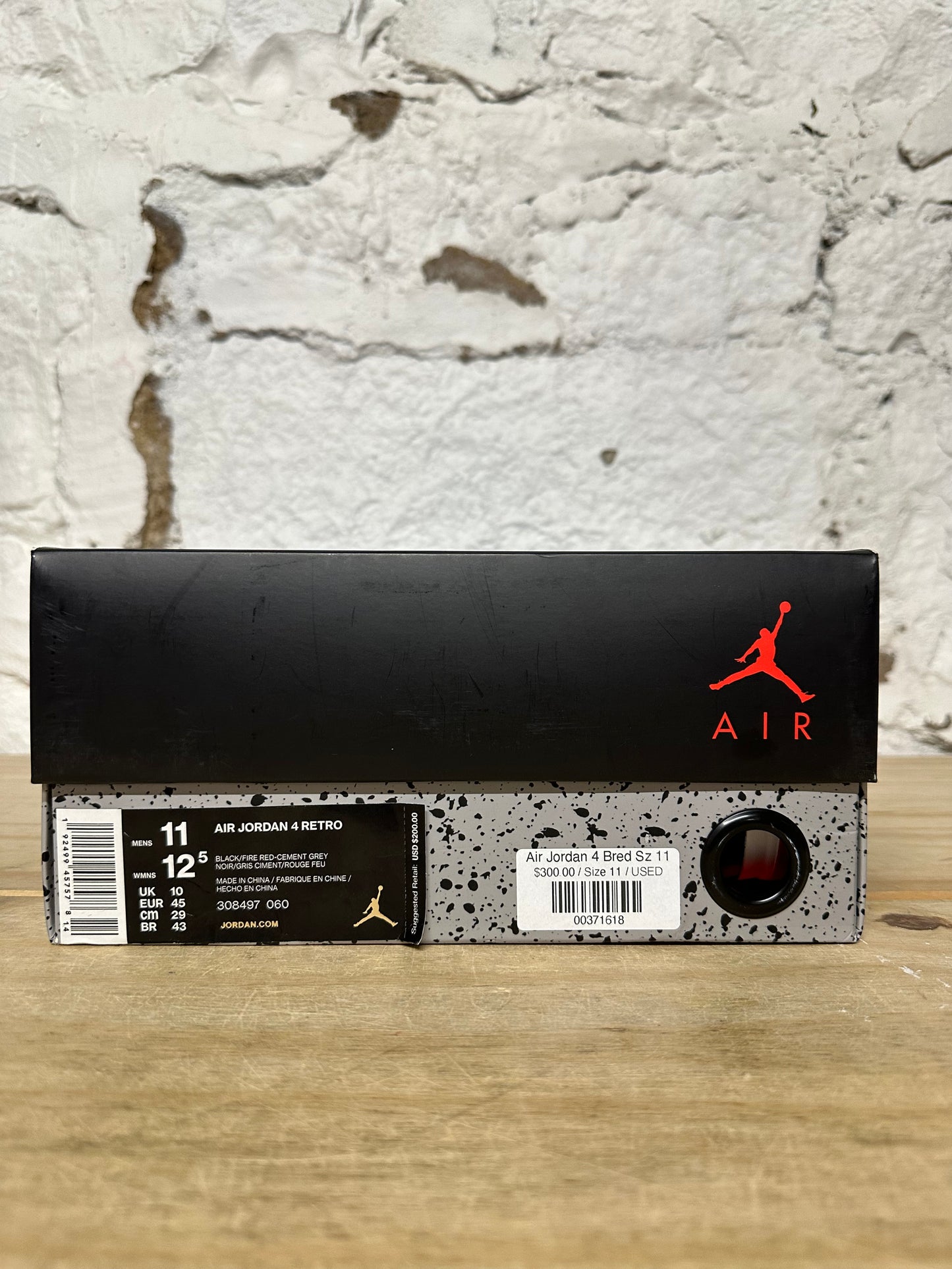 Air Jordan 4 Bred Sz 11