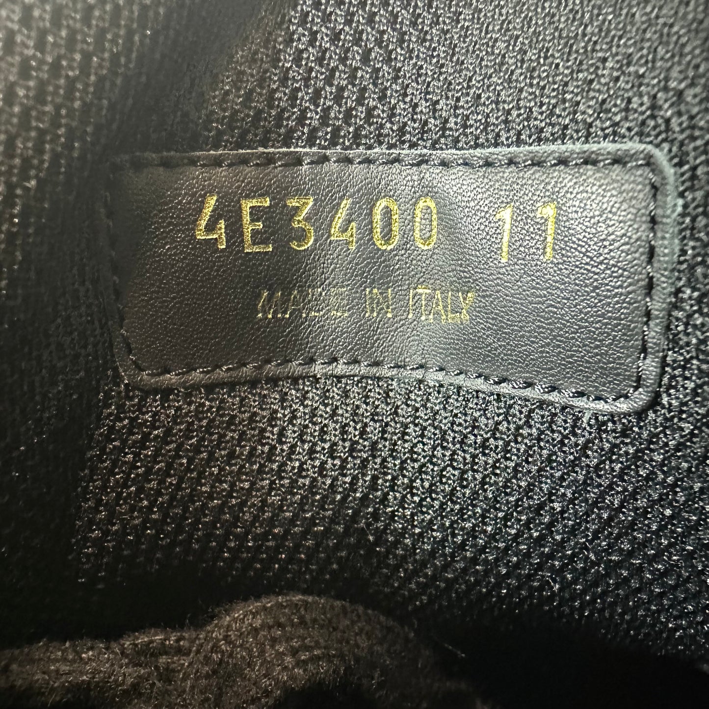 Prada Americas Cup Triple Black Patent Sneaker Sz 11