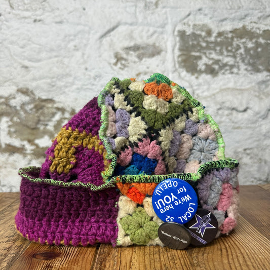 Better With Age Multicolor Bespoke Knitted Beanie