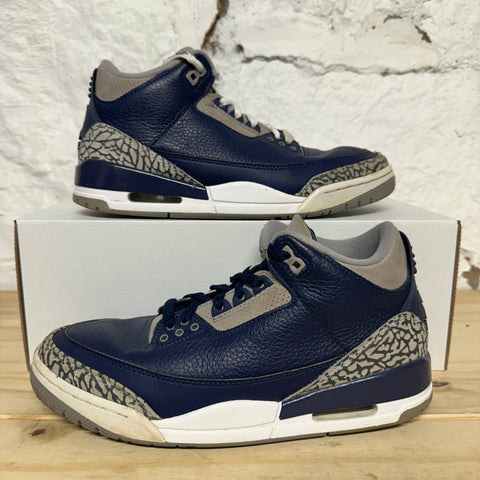 Air Jordan 3 Georgetown Sz 8