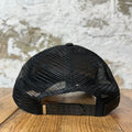 Amiri White AM Black Trucker Hat