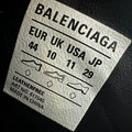 Balenciaga Black White Leather Zen Sneaker Sz 11 (44)