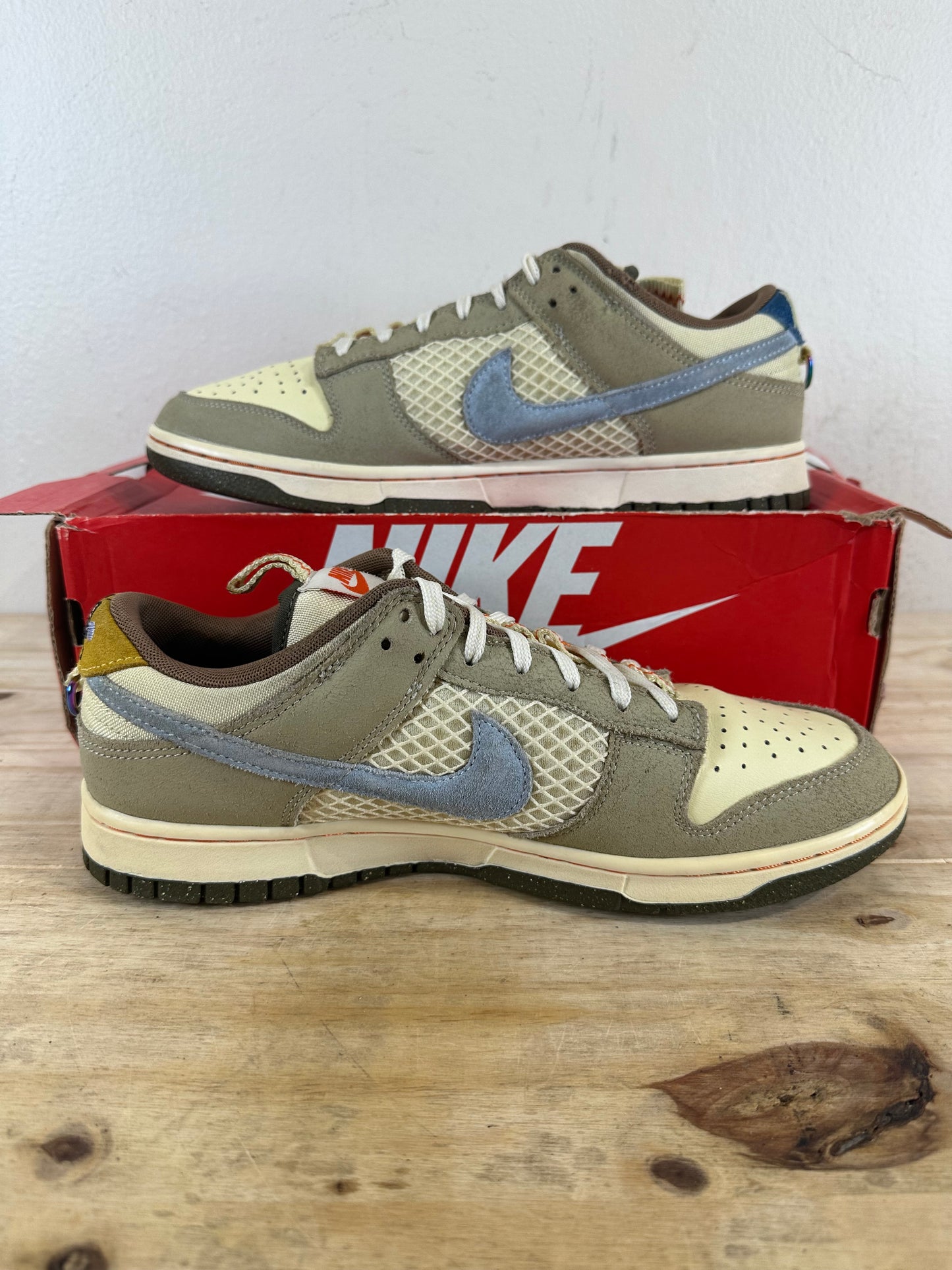 Nike Dunk Low Cartoon Sz 10