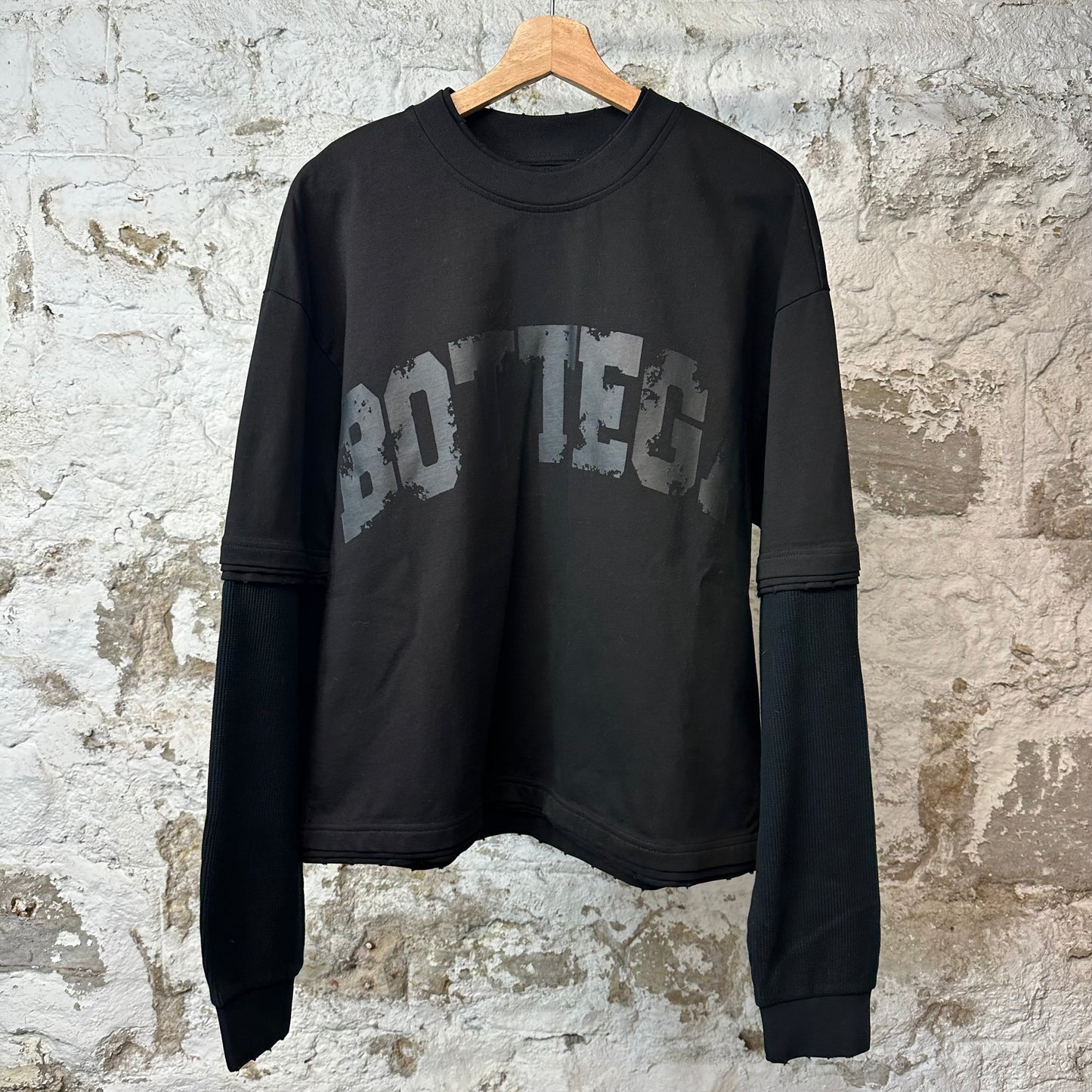 Bottega Desires War Thermal L/s Black Sz M