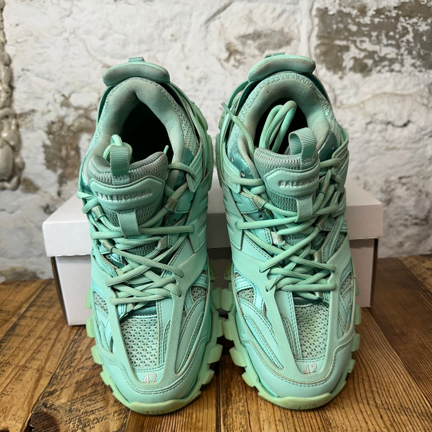 Balenciaga Track Runner Mint Green Sneaker Sz 9 (42)