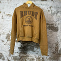 Rhude Desert Rally Hoodie Brown Sz S