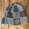 Louis Vuitton Grey Damier Heritage Beanie W/ Box