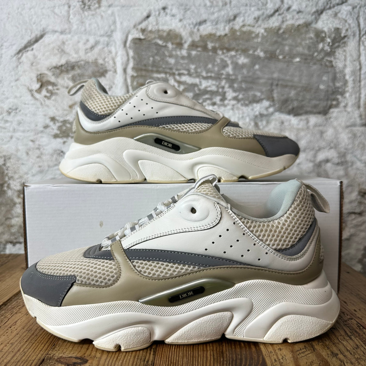 Dior B22 Beige Cream Sneaker Sz 9 (42)