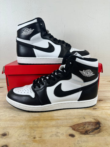 Air Jordan 1 High Black White Sz 10