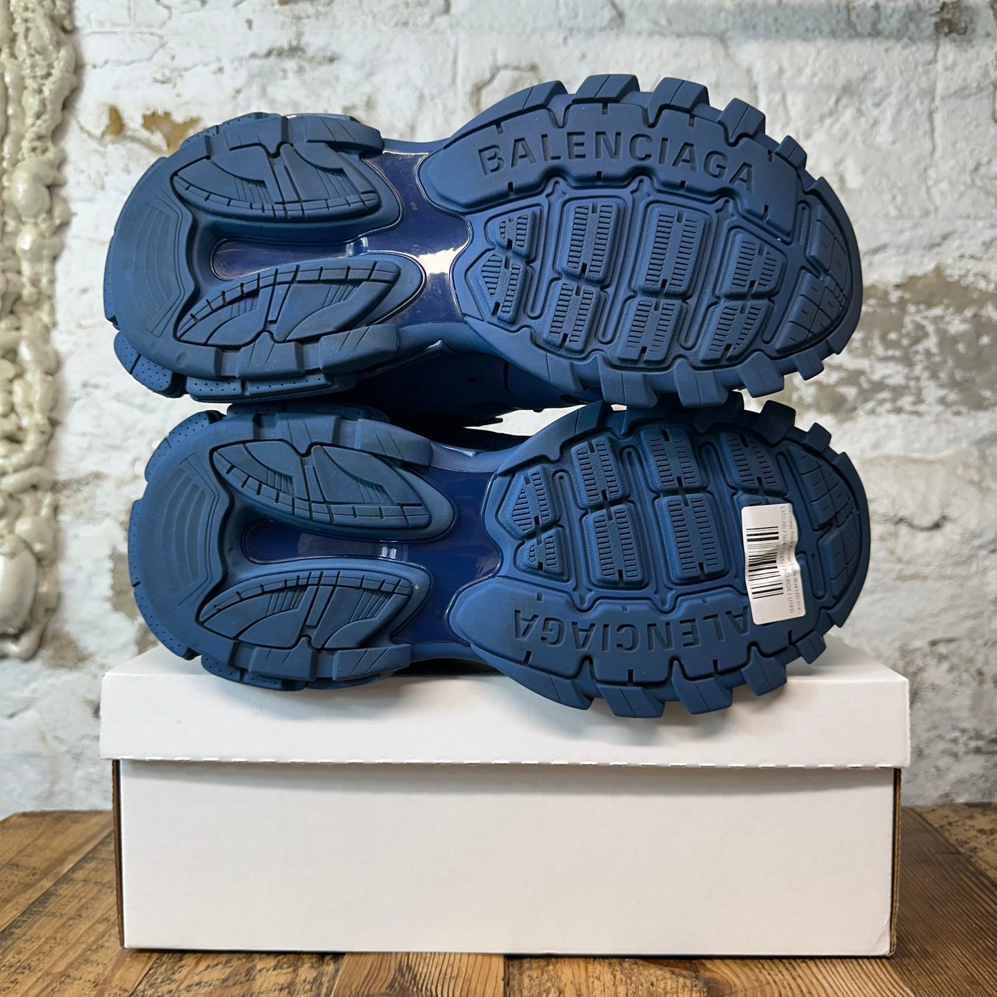 Balenciaga Track Runner Triple Blue LED Sneaker Sz 12 (45)
