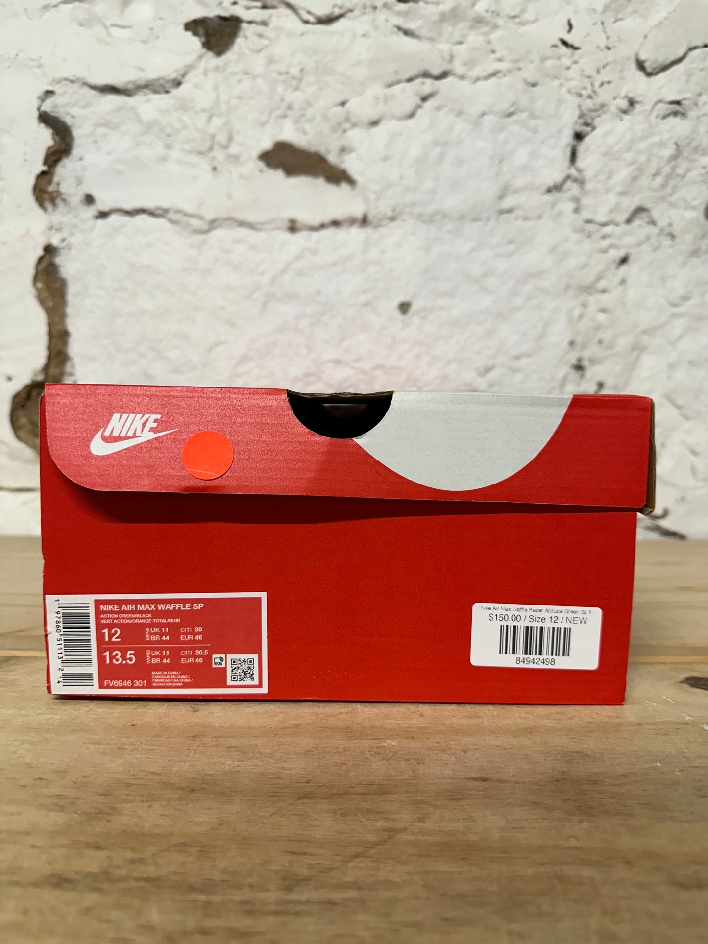 Nike Air Max Waffle Racer Altitude Green Sz 12 DS