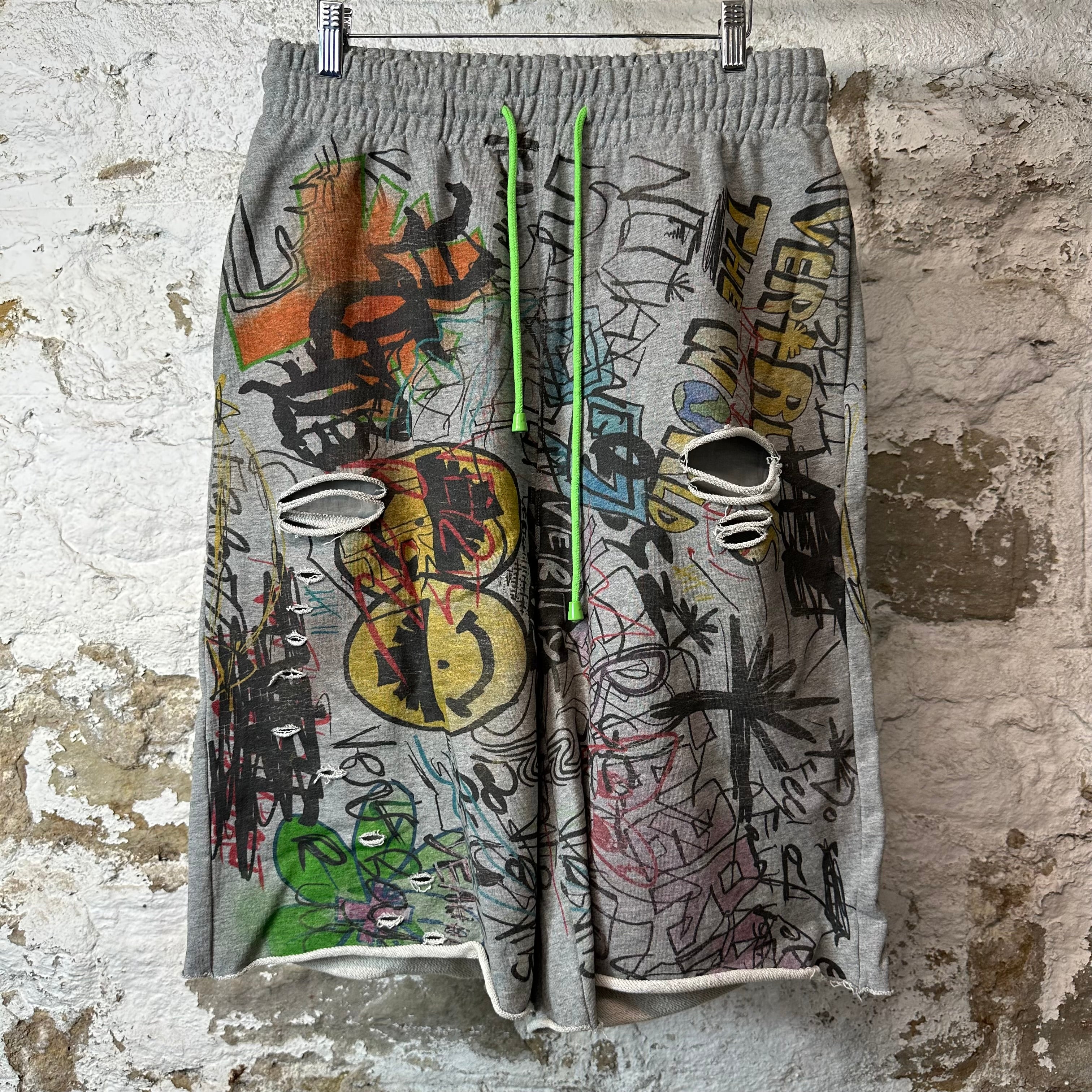 Vertabrae Detention Grey Shorts Sz M DS
