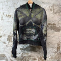 Vale GraveDigger Zip Up Black Hoodie