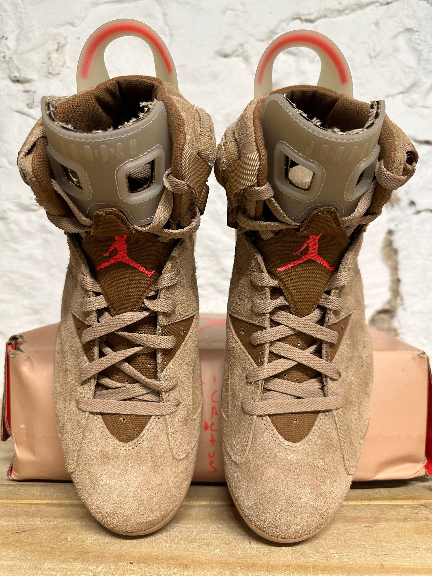 Air Jordan 6 Travis Scott British Khaki Sz 13