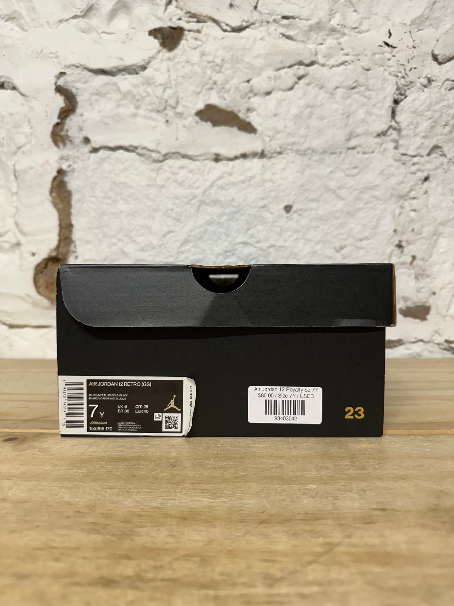 Air Jordan 12 Royalty Sz 7Y