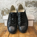 Gucci Black GG Embossed Ace Sneaker Sz 7