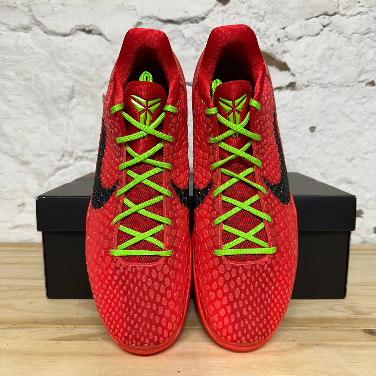 Nike Kobe 6 Protro Reverse Grinch Sz 13 DS