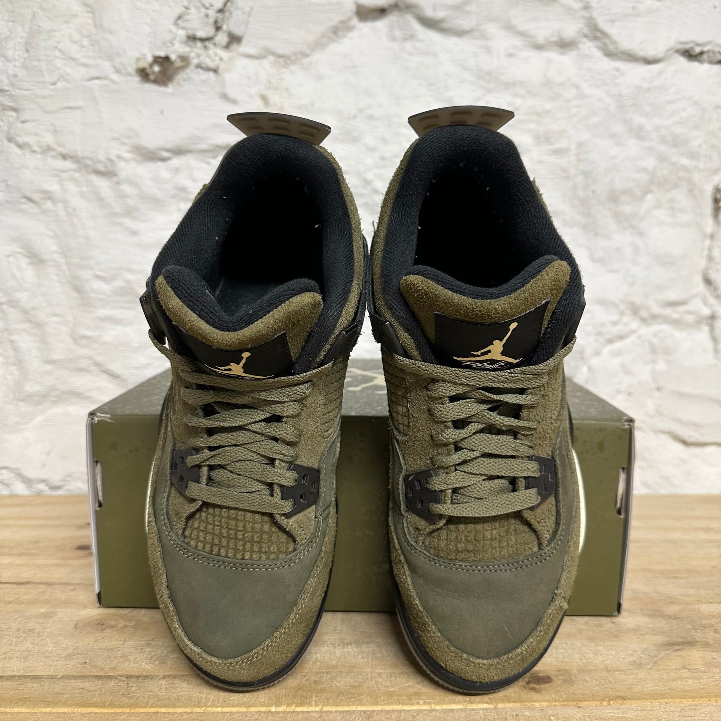 Air Jordan 4 Craft Olive Sz 7Y