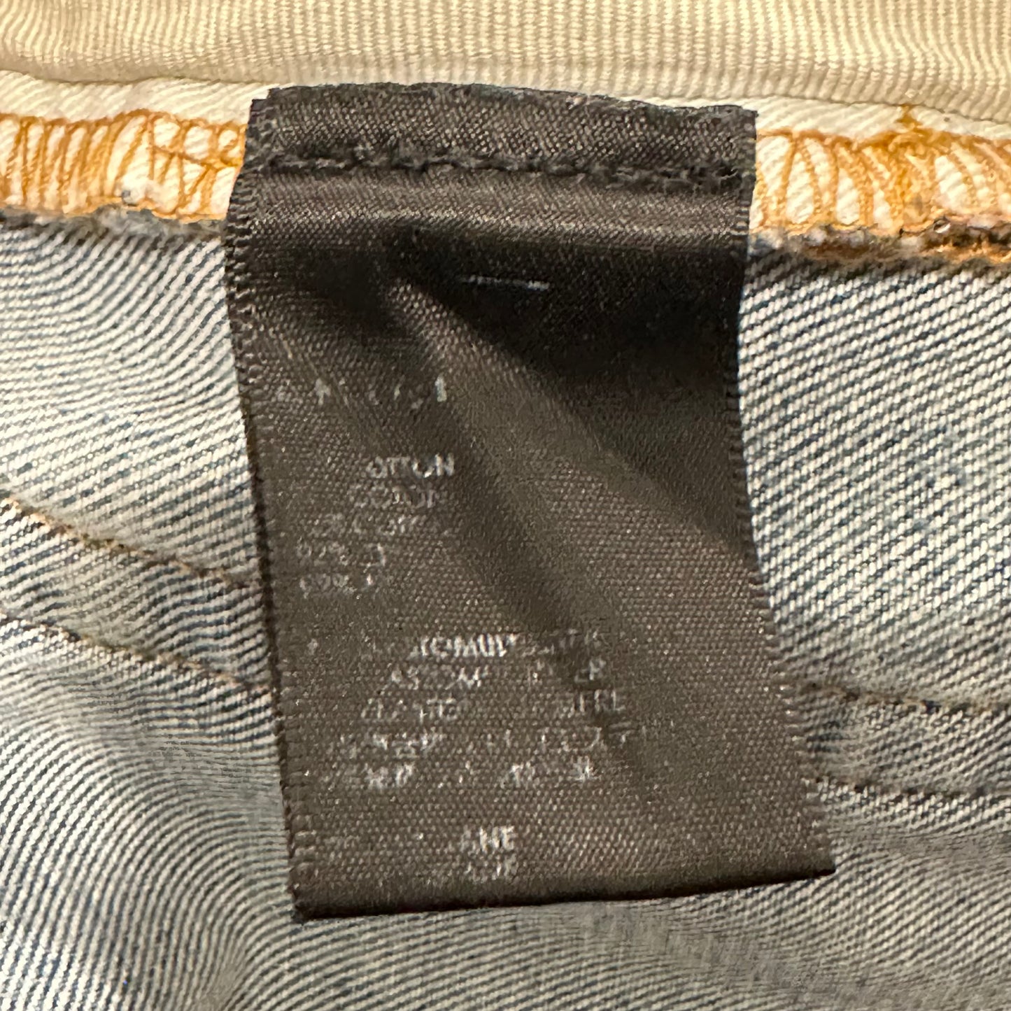 Amiri Plain Blue Denim Jeans Sz 34