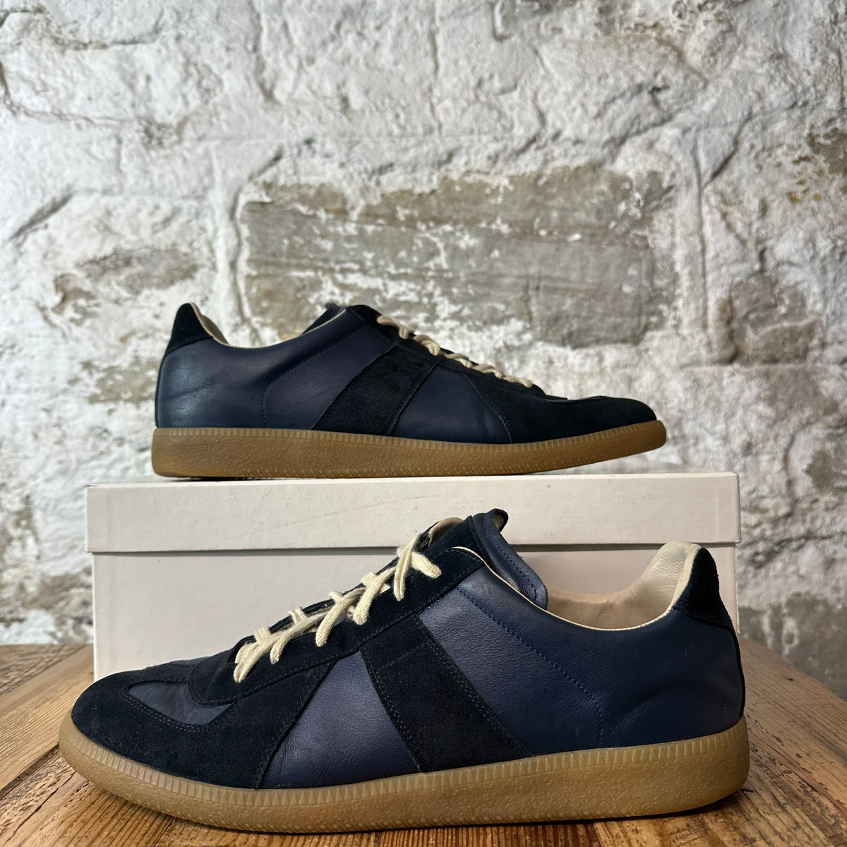 Maison Margiela Replica Navy Sneaker Sz 12 (45)