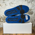 Louis Vuitton Royal Blue Black Trainer Sneaker Sz 10.5 (9LV)