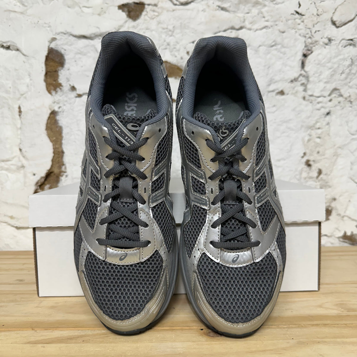 Asics Gel-1130 Steel Grey Pure Silver Sz 11