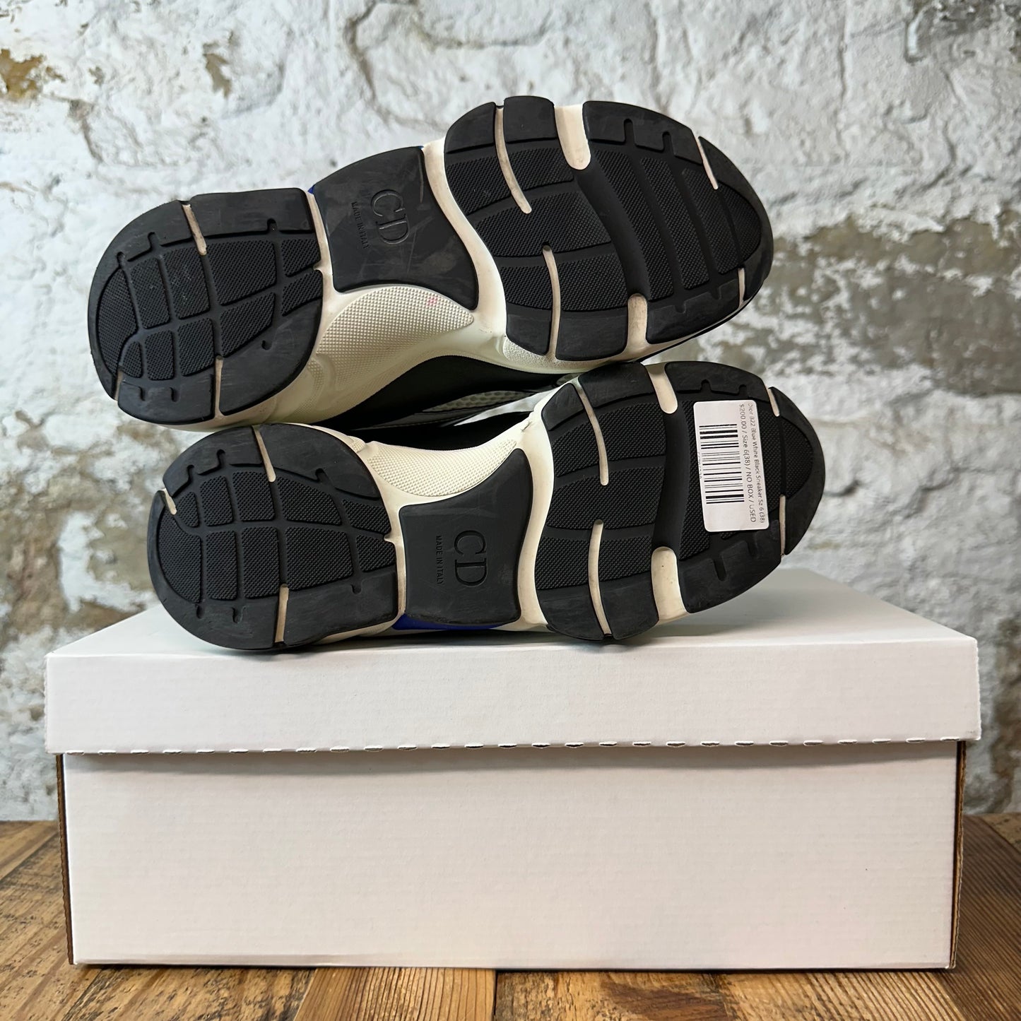 Dior B22 Blue White Black Sneaker Sz 6 (38)